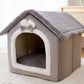 Soft pet bed house for cats and puppies