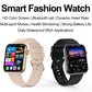Sports heart rate smart watch for men and women