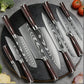 Stainless steel Japanese chef knife meat cleaver kitchen knife with gift box