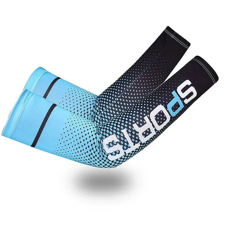 Stretch fit arm sleeves for men and women