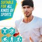 Stretchy headband for football cycling basketball and yoga