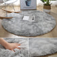 Super soft plush round rug mat fluffy carpet for living room bedroom and home decor
