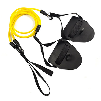 Swim training equipment for arms shoulders and chest