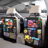 Touch Screen Tablet Holder Auto Storage Pockets Cover 