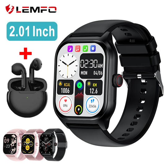 Touch dial Bluetooth fitness tracker smartwatch