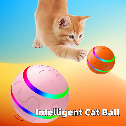 USB rechargeable intelligent cat ball toy