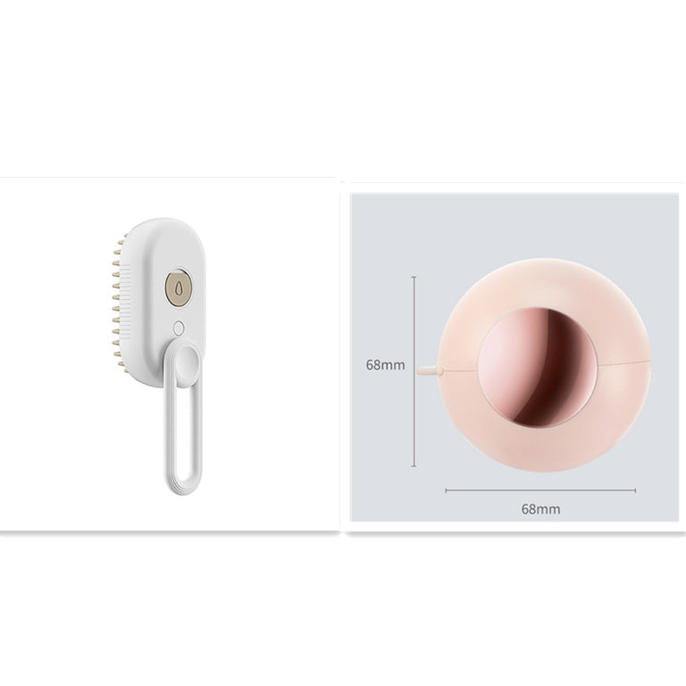 USB rechargeable pet grooming massage comb for home use