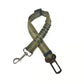 Vehicle safety lead clip for dogs cats and small pets