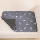 Washable dog pee mat for crates kennels and floors