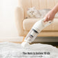 Wireless pet hair vacuum cleaner for cats and dogs