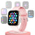 Wireless calling smartwatch with fitness tracker