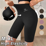 Women high waist push up gym shorts