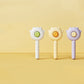Yellow cat massage comb with stainless steel teeth