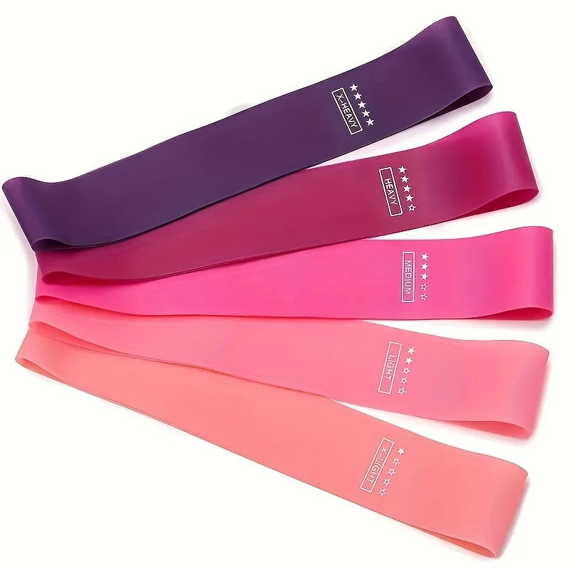  Yoga and pilates elastic workout bands