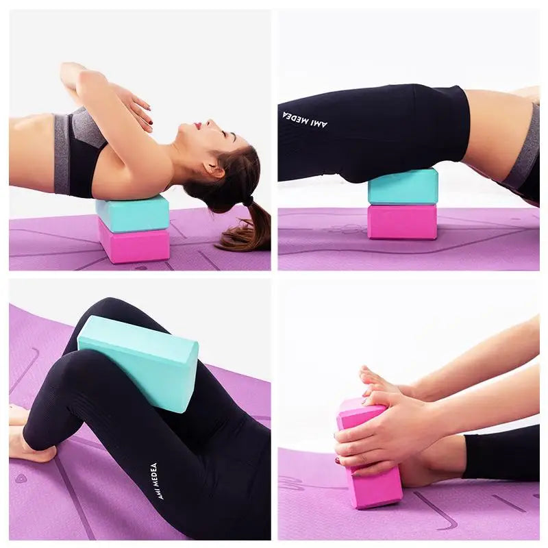 Yoga stretching blocks for beginners