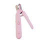 2-in-1 pet nail clipper with LED light