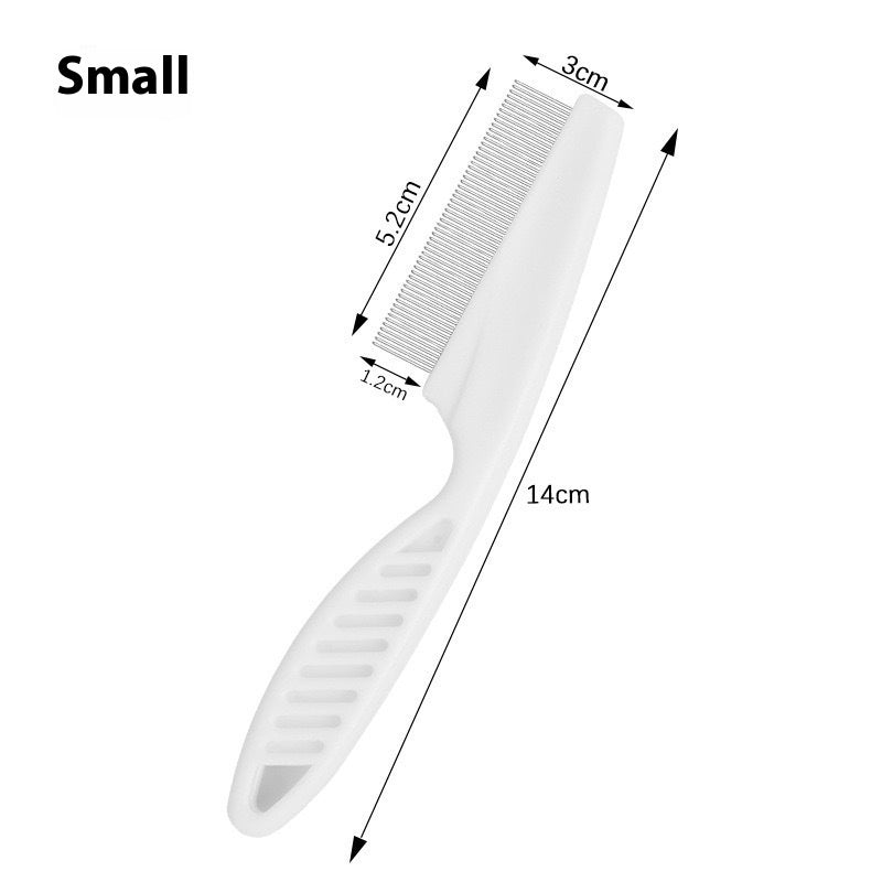 Gentle cat grooming comb for floating fur