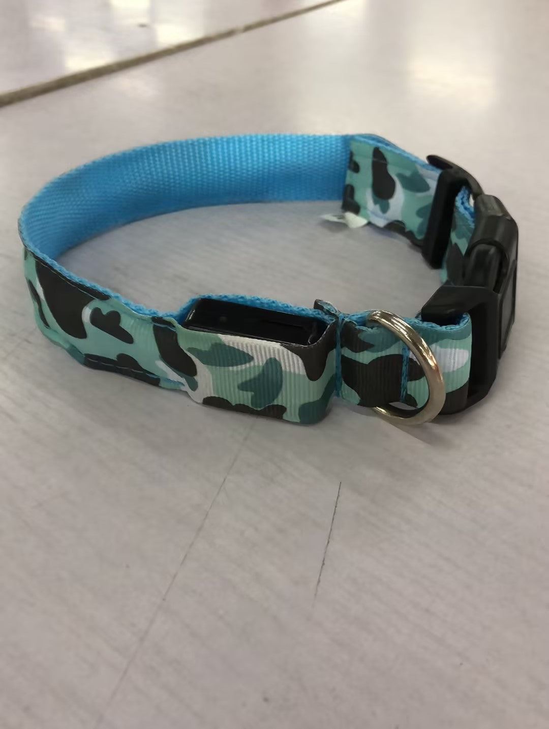 Luminous LED dog collar for night walking