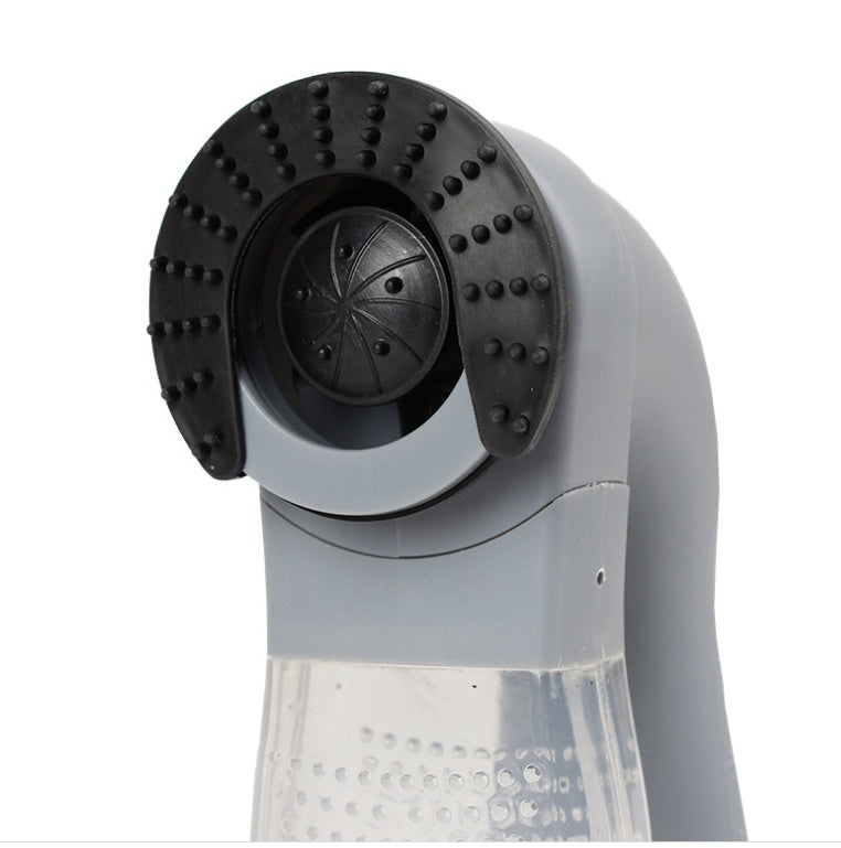 Portable pet hair vacuum remover brush for dogs and cats