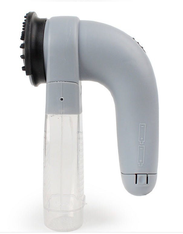 Handheld pet hair remover vacuum brush with massage head
