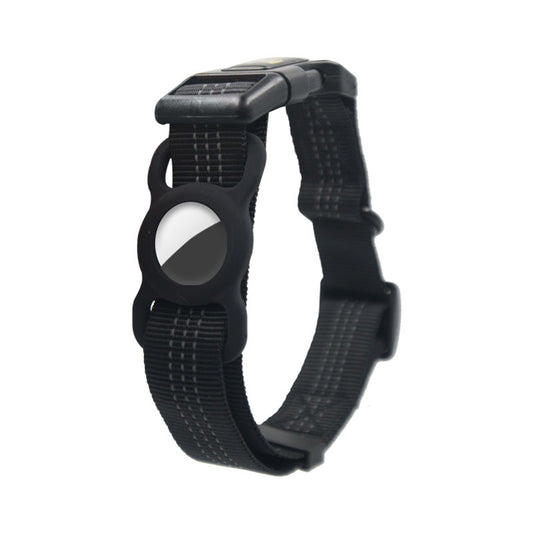 Dog collar tracker holder protective sleeve for pet tracking device