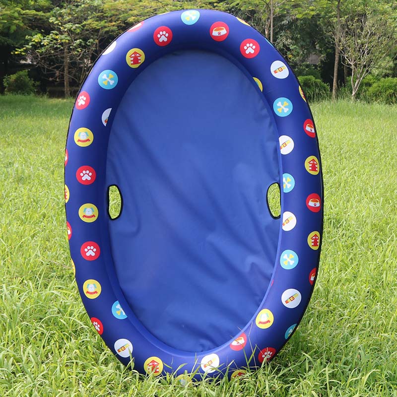 Portable dog swimming pool float for summer