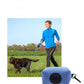 Pet waste bag dispenser for dog walks