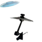 Car mini cymbal drum dashboard decoration accessory in silver and gold
