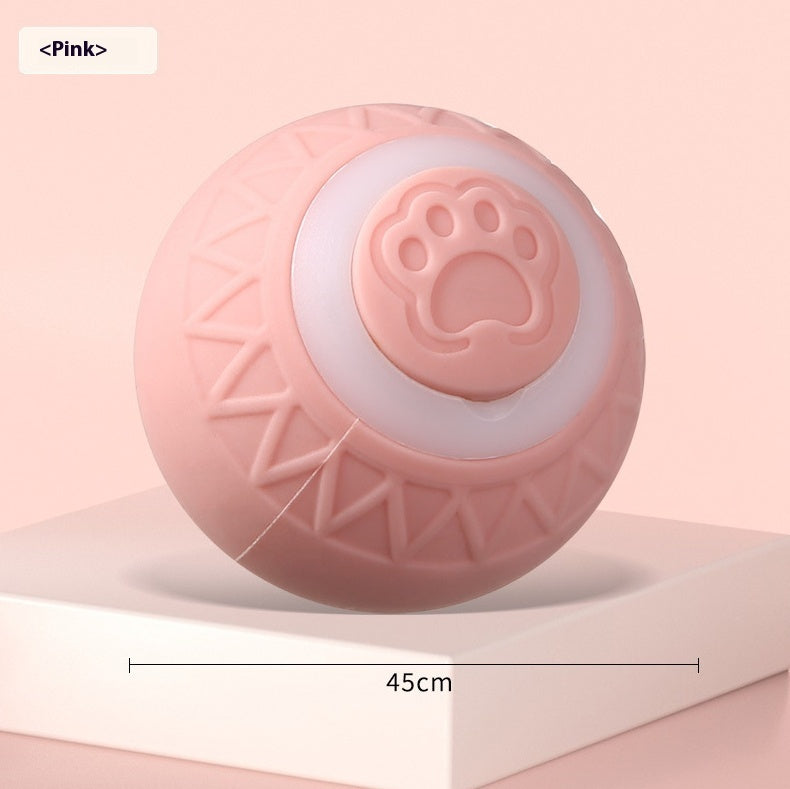 Rechargeable automatic cat ball toy