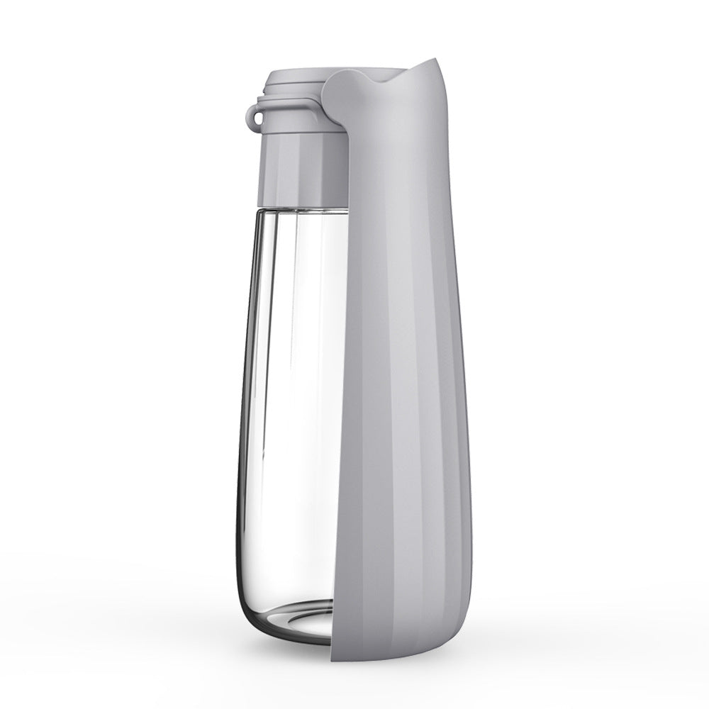 550ml outdoor travel dog drinking bottle