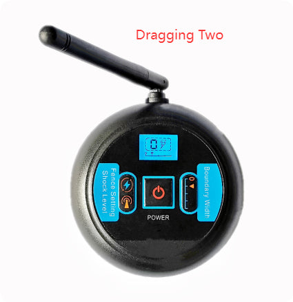 Waterproof dog training collar with wireless fence system