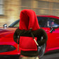 Car gear lever mini sweater protective cover decoration