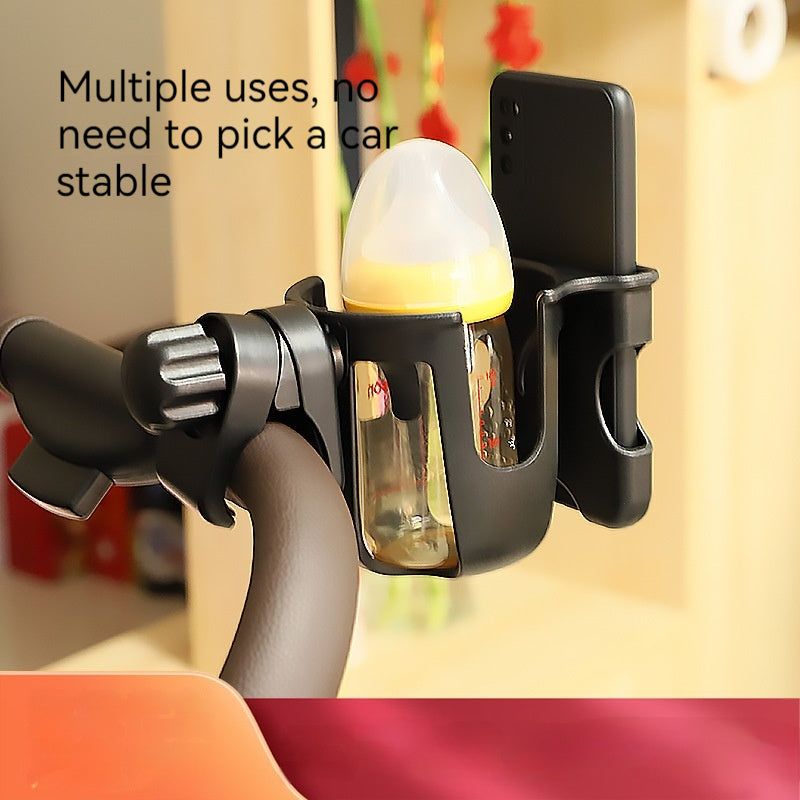 Universal electric car water cup holder organizer for vehicle interior