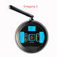 Waterproof dog training collar with wireless fence system