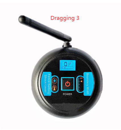 Waterproof dog training collar with wireless fence system