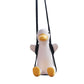 Cute anime duck car rearview mirror hanging pendant ornament