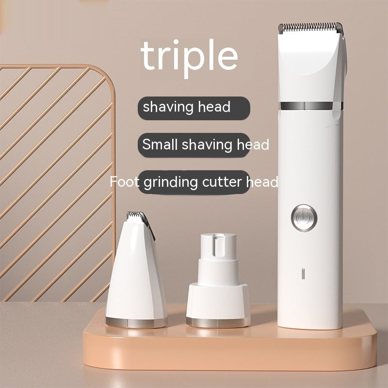 USB rechargeable pet hair trimmer for dogs and cats