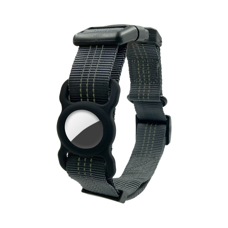 Dog collar tracker holder protective sleeve for pet tracking device