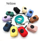 Compact dog poop bag holder for leash