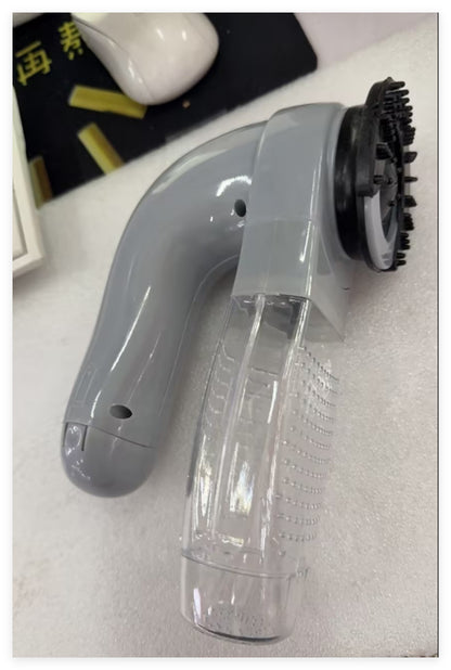 Handheld pet hair remover vacuum brush with massage head