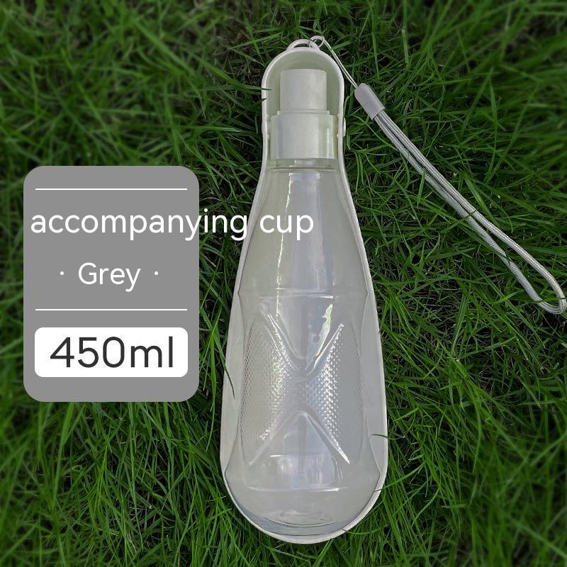 550ml outdoor travel dog drinking bottle