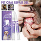 Pet oral care gel for dogs and cats