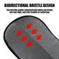 Double-sided reusable pet hair removal glove for cats and dogs